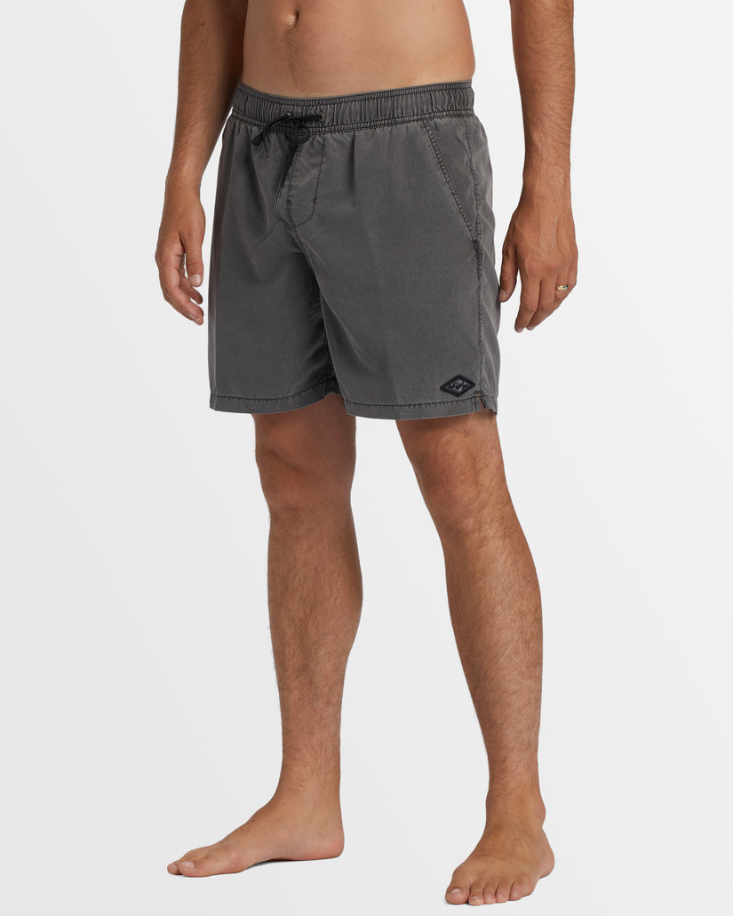 Mens All Day Overdye Layback 17" Boardshorts