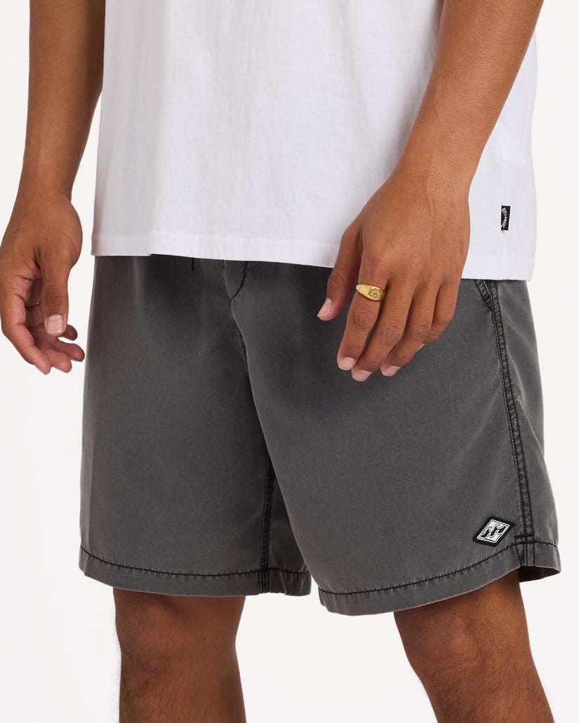Mens All Day Overdye Layback 17" Boardshorts