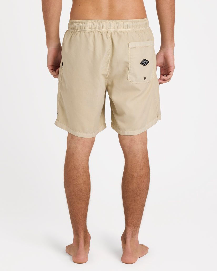 Mens All Day Overdye Layback 17" Boardshorts