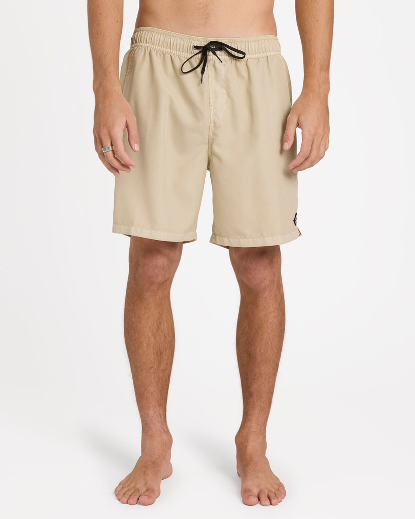 Mens All Day Overdye Layback 17" Boardshorts