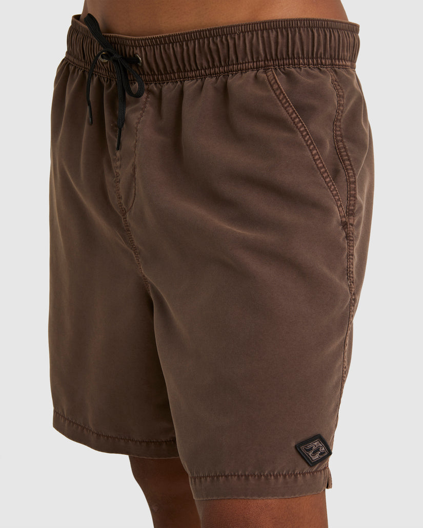 Mens All Day Overdye Layback 17" Boardshorts