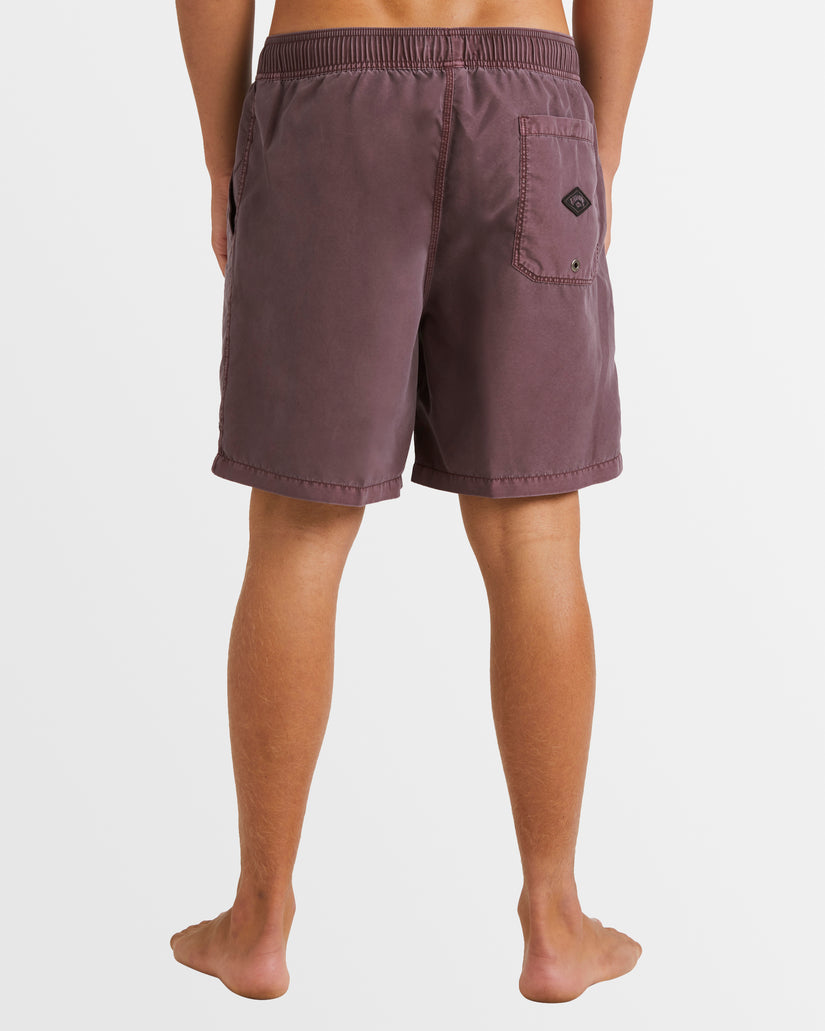Mens All Day Over Dye Layback 17" Boardshorts