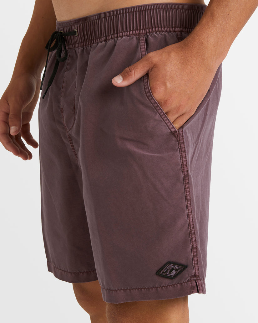 Mens All Day Over Dye Layback 17" Boardshorts