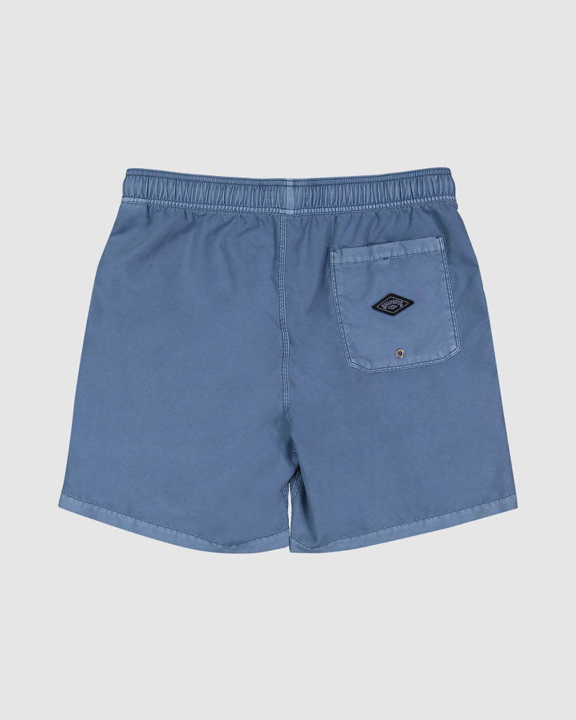 Mens All Day Overdye Layback 17" Boardshorts