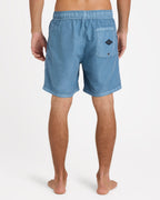 Mens All Day Overdye Layback 17" Boardshorts