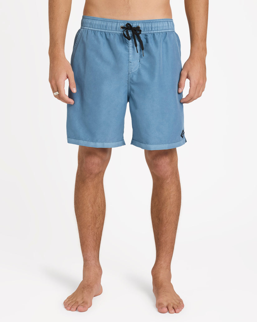 Mens All Day Overdye Layback 17" Boardshorts