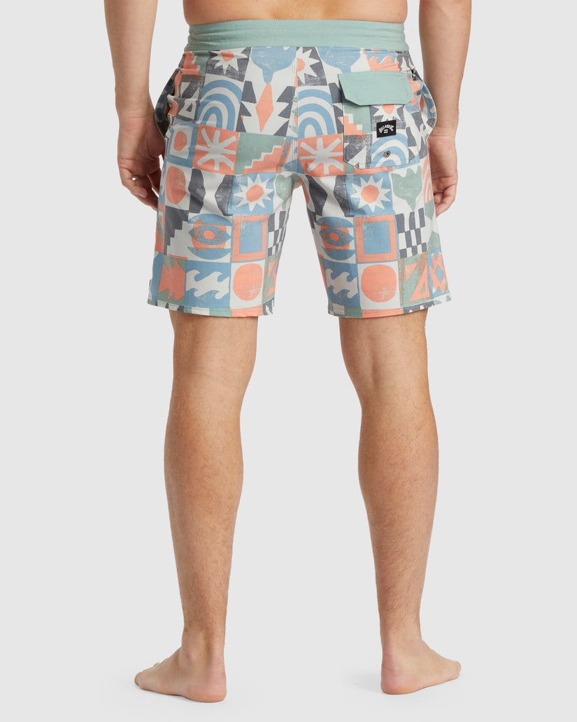 Mens Sundays Lo Tide 19" Boardshorts