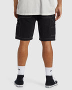 Mens Bad Dog Workwear Immortal Denim Shorts