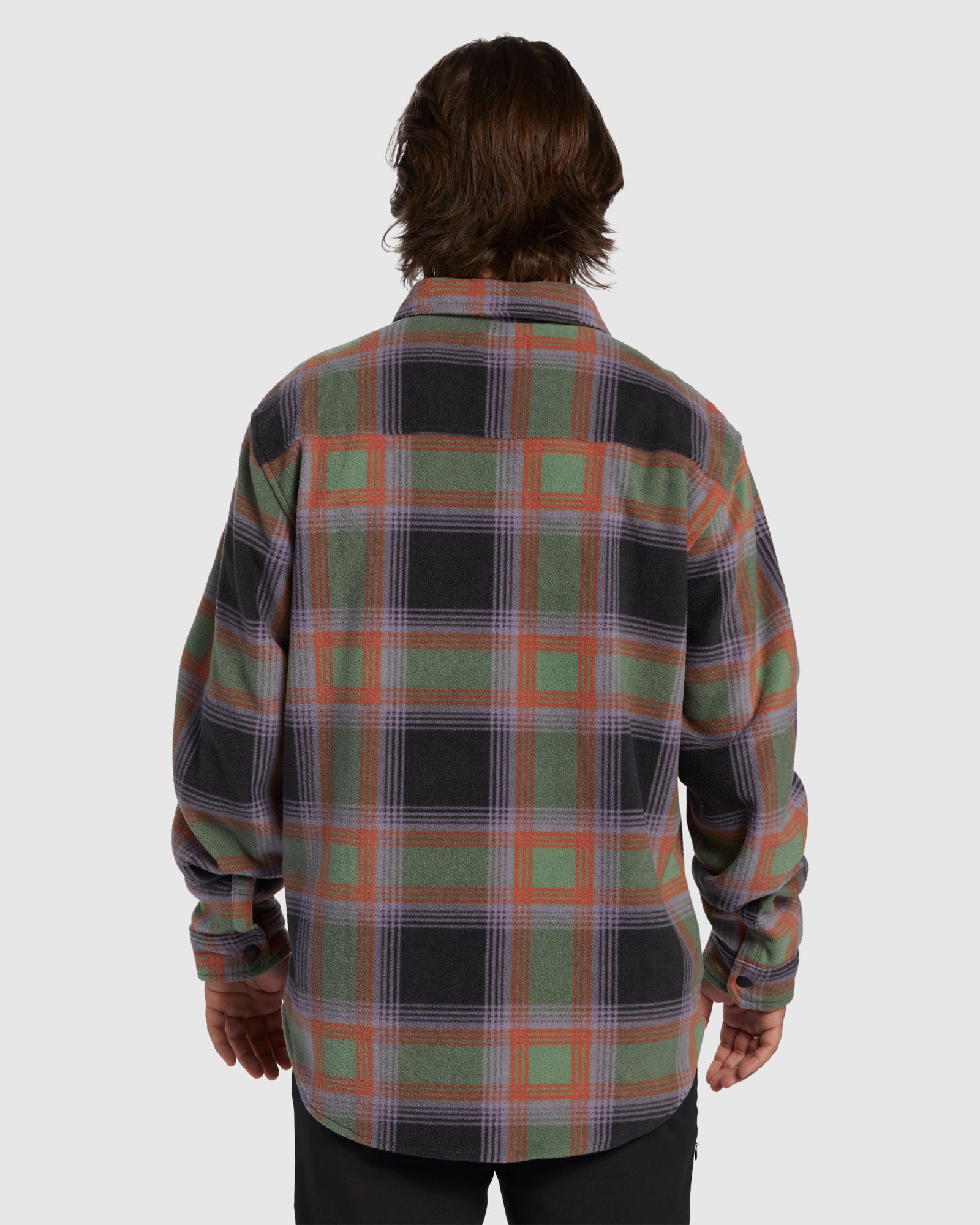 Mens A/Div Furnace Flannel Fleece Top