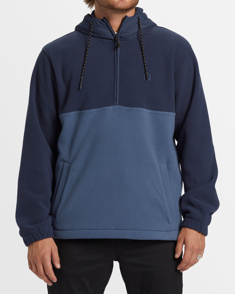 Mens A/Div Boundary Hooded Half-Zip Pullover