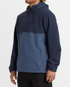 Mens A/Div Boundary Hooded Half-Zip Pullover
