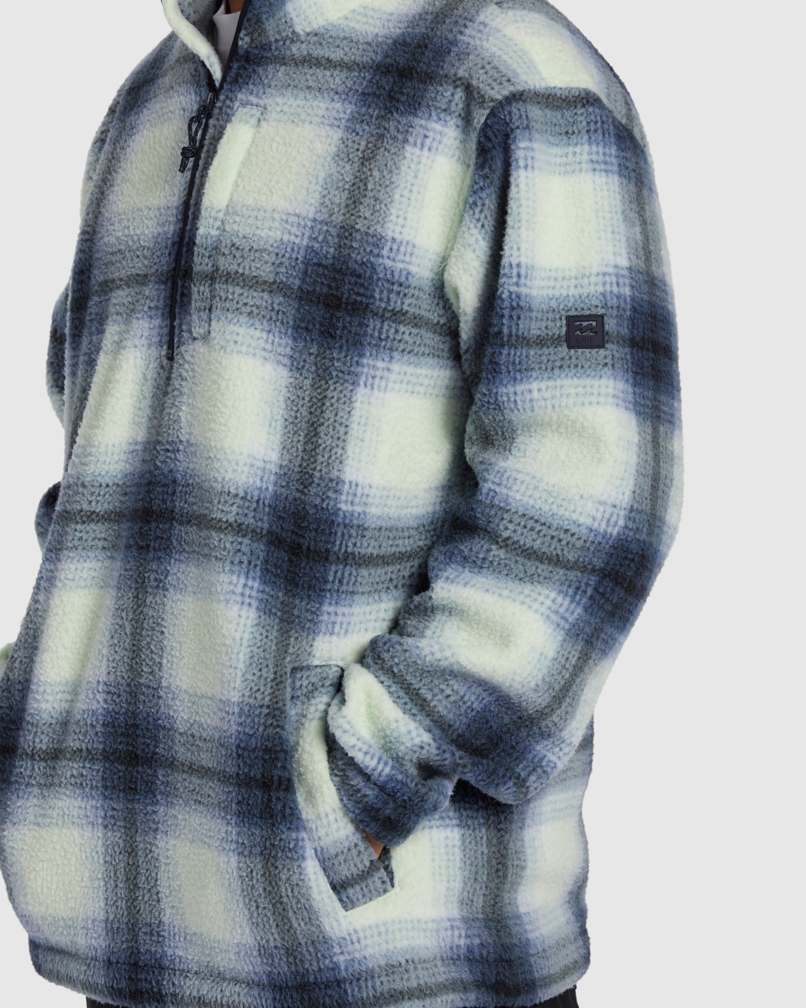 Mens A/Div Boundary Mock Neck Fleece Top