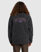Mens A/Div Boundary Tombstone Mock Neck Fleece Jumper