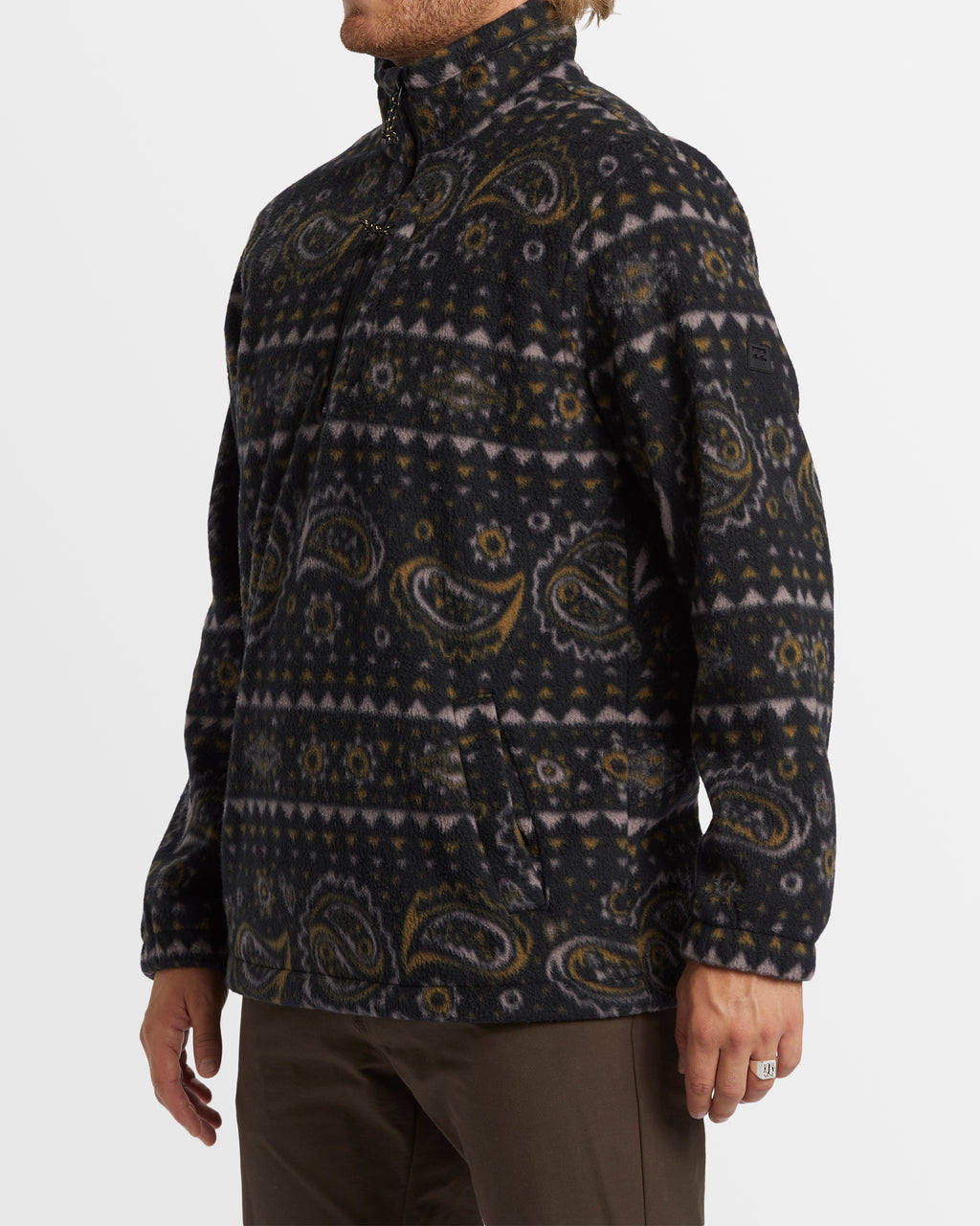 Mens Boundary Mock Neck