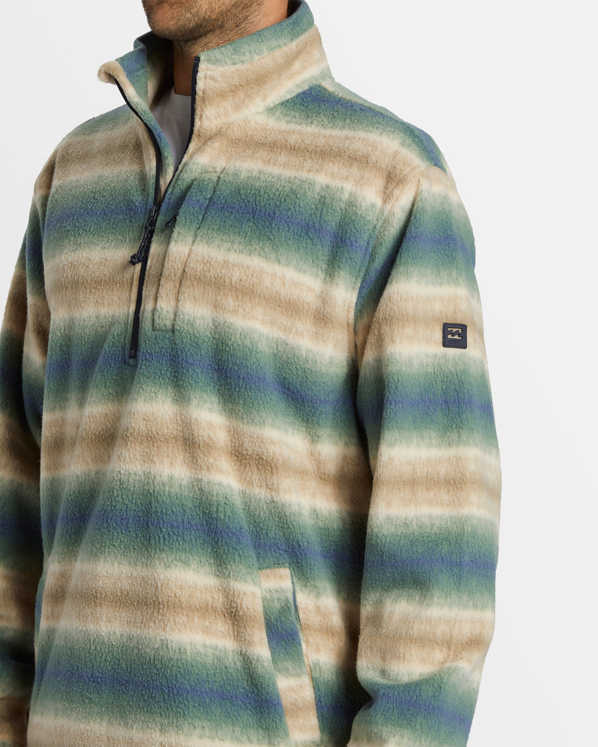 Mens Boundary Mock Neck