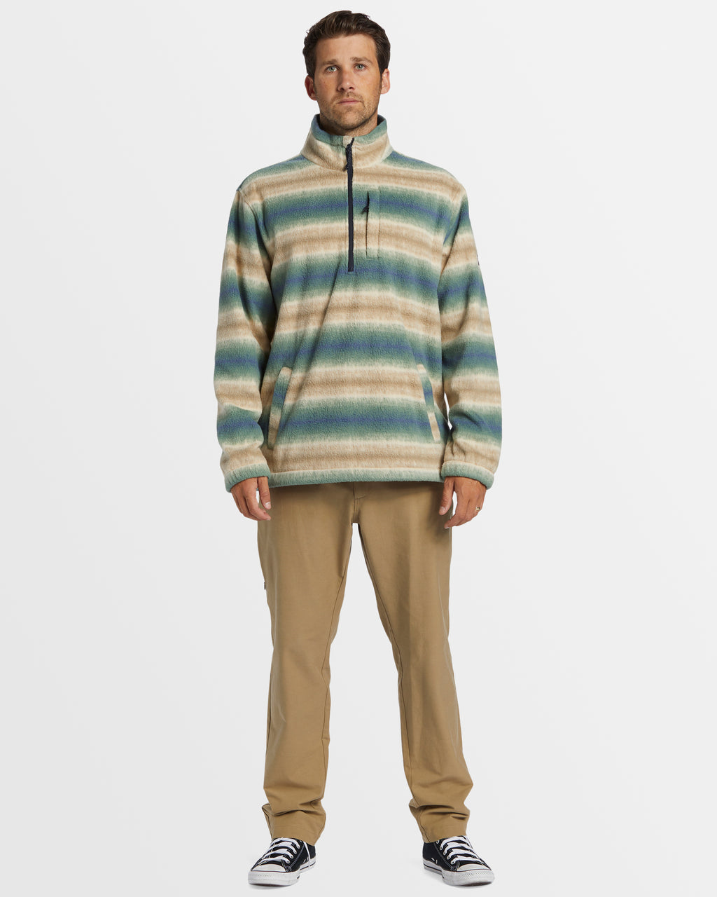 Mens Boundary Mock Neck