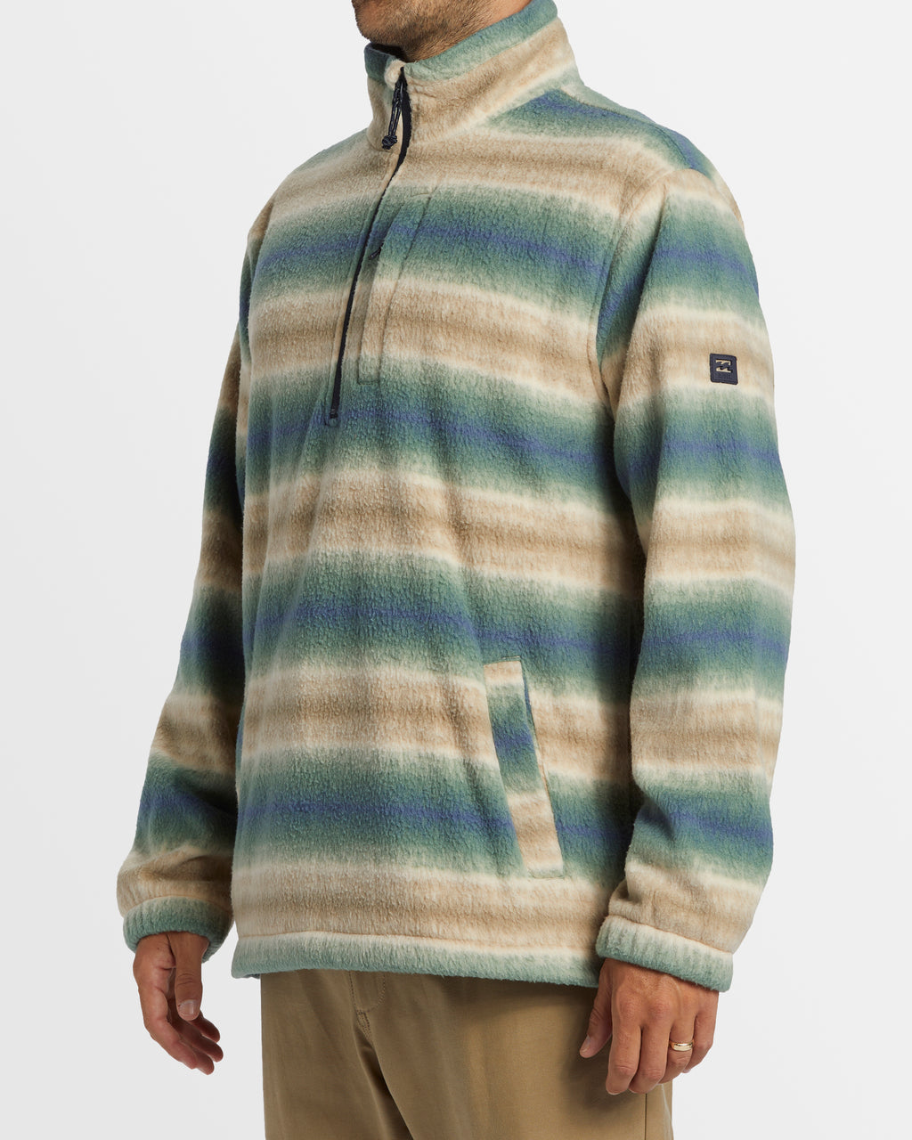Mens Boundary Mock Neck