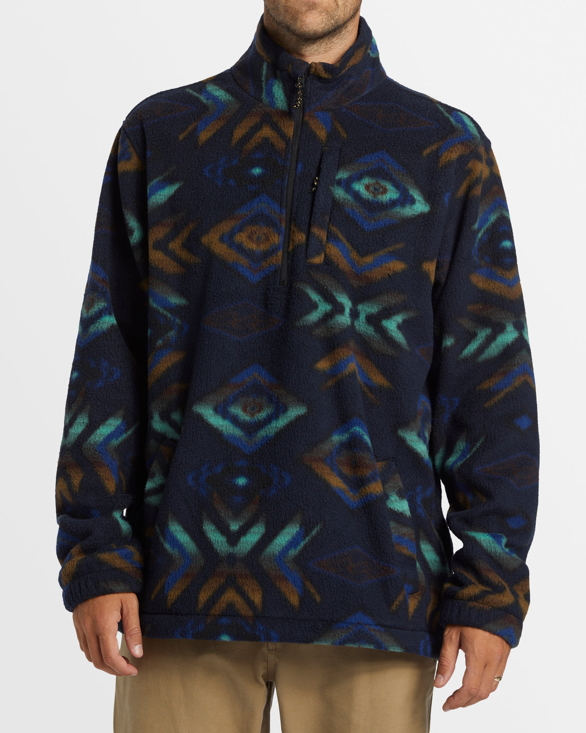 Mens Boundary Mock Neck