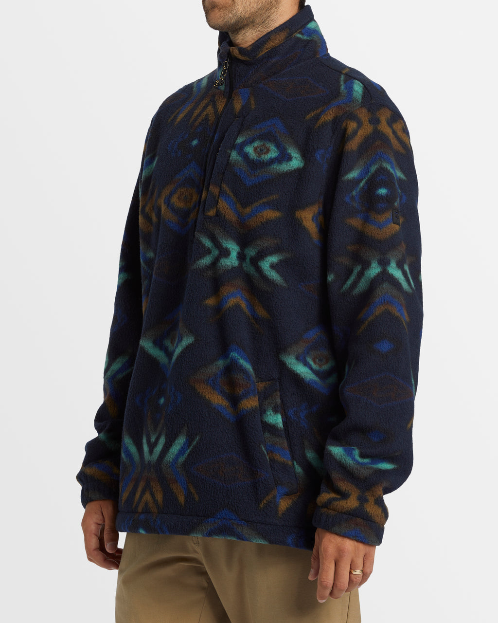 Mens Boundary Mock Neck