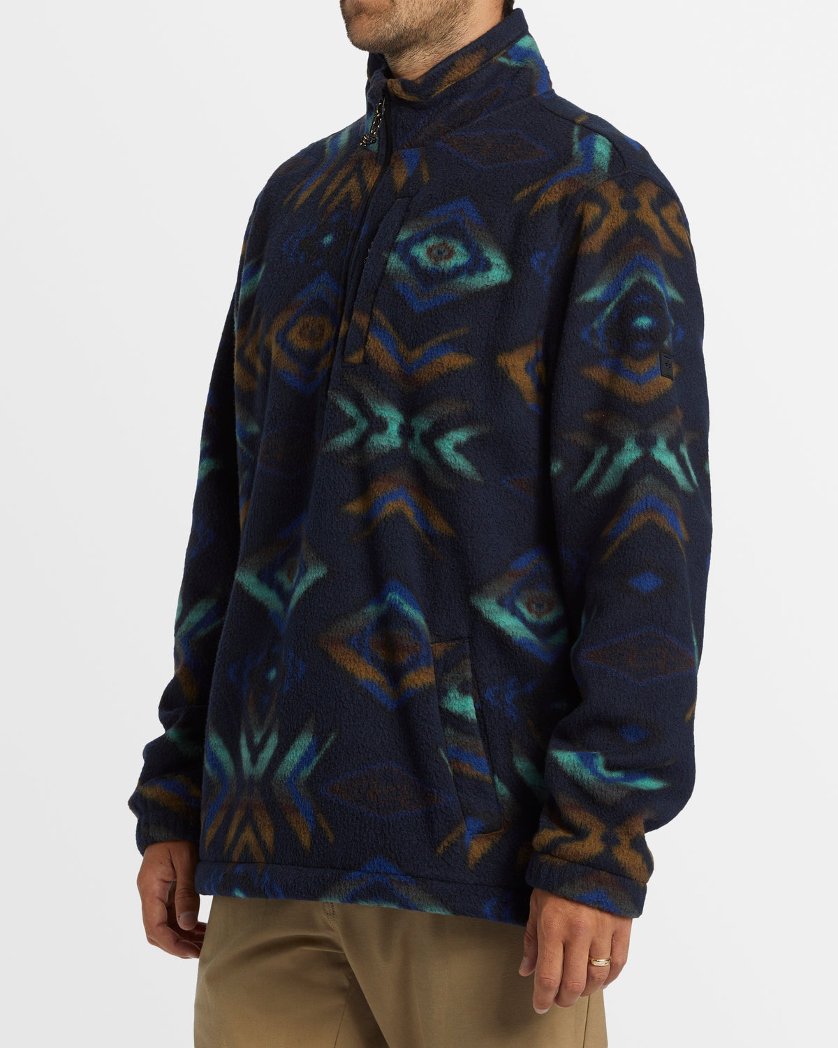 Mens Boundary Mock Neck