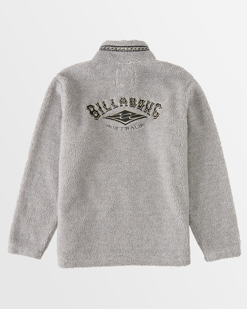 Mens A/Div Boundary Mock Neck Fleece Top