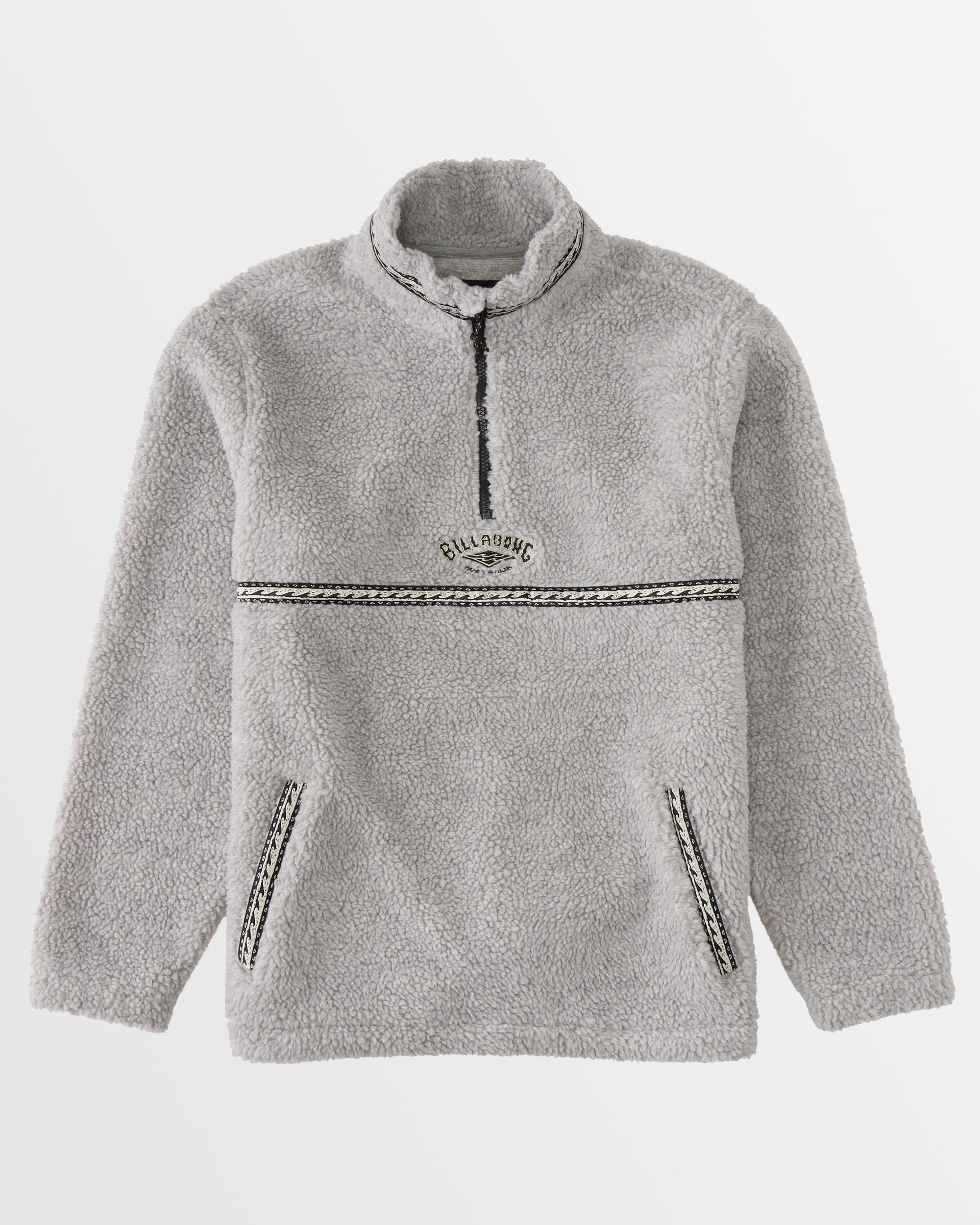 Mens A/Div Boundary Mock Neck Fleece Top