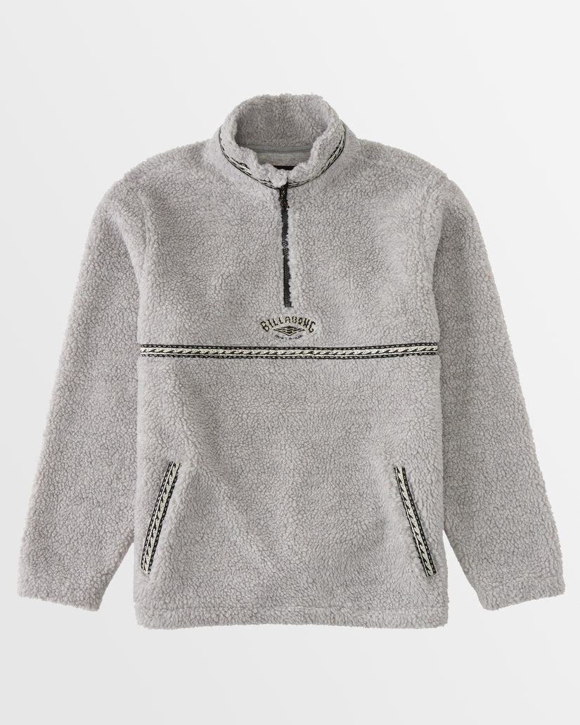 Mens A/Div Boundary Mock Neck Fleece Top