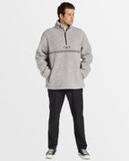 Mens A/Div Boundary Mock Neck Fleece Top