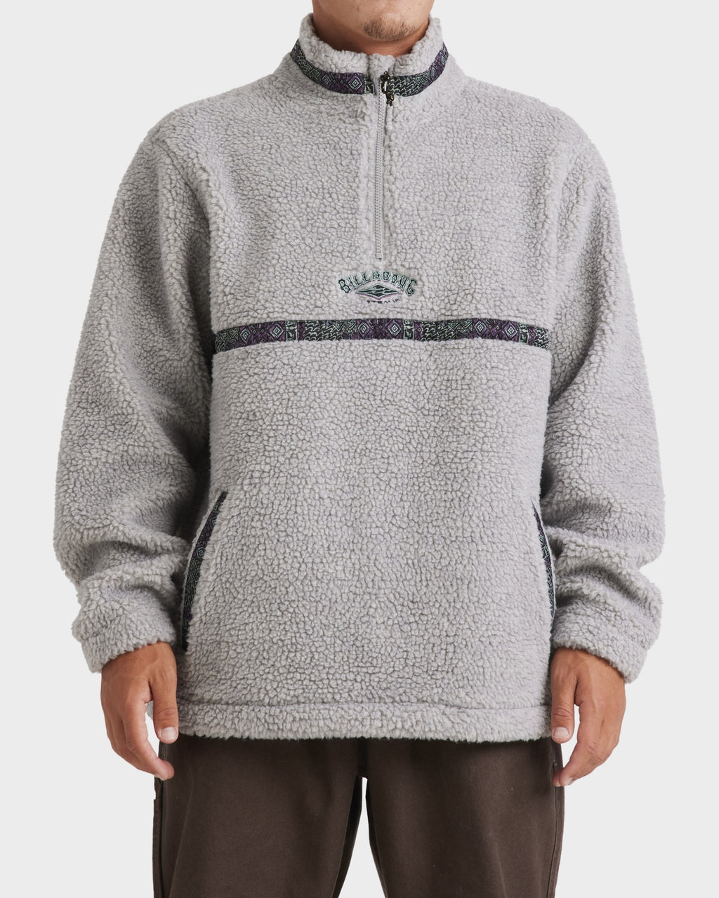 Mens Boundary Tombstone Fleece Jumper