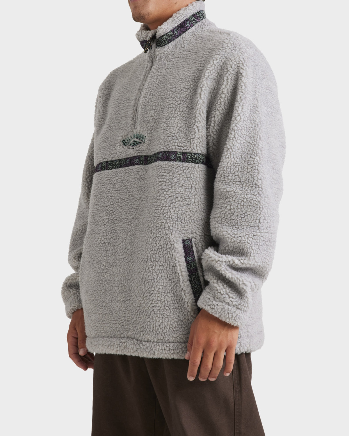 Mens Boundary Tombstone Fleece Jumper