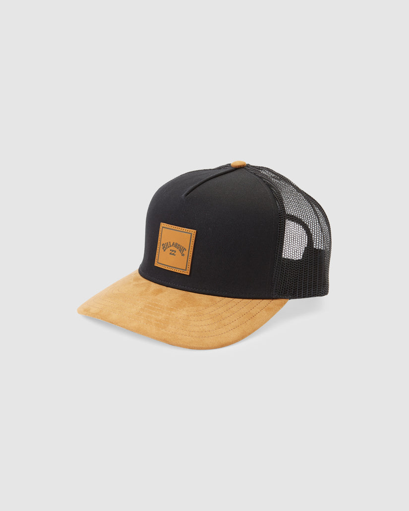 Mens Stacked Trucker Cap