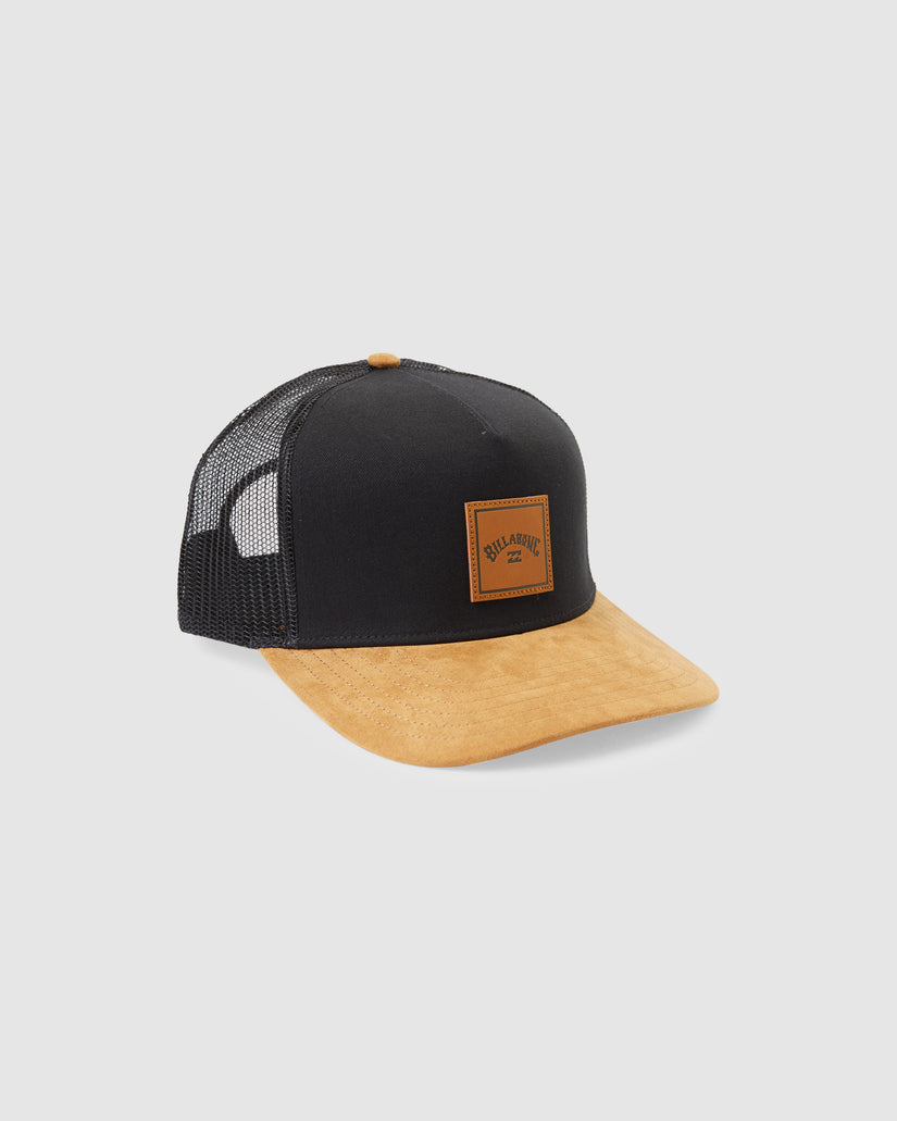 Mens Stacked Trucker Cap