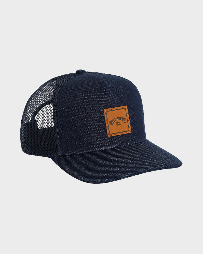 Mens Stacked Trucker Cap