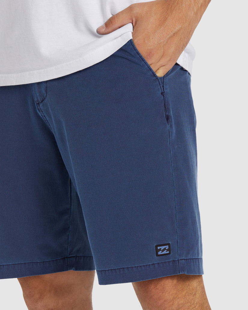 Mens Crossboards Wave Washed Shorts