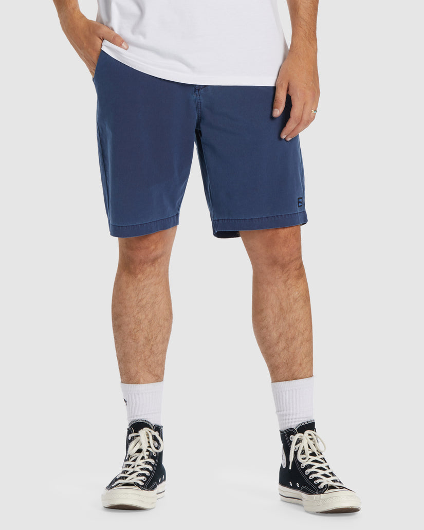 Mens Crossboards Wave Washed Shorts