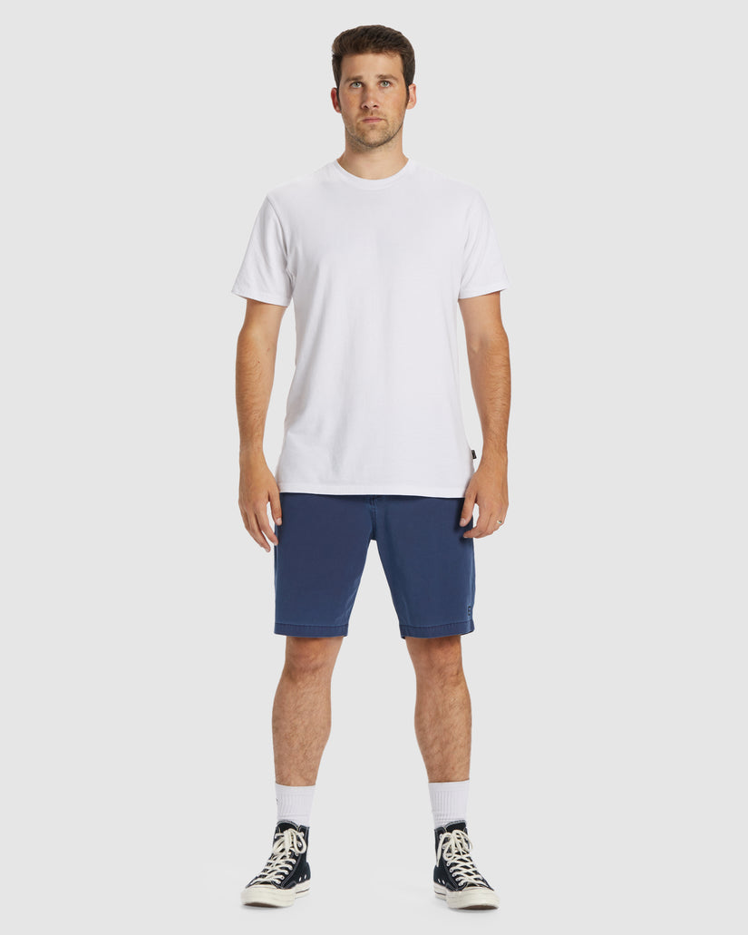 Mens Crossboards Wave Washed Shorts