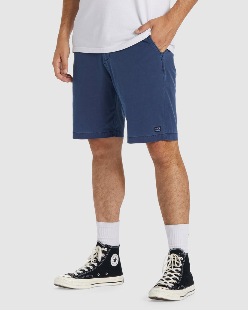 Mens Crossboards Wave Washed Shorts