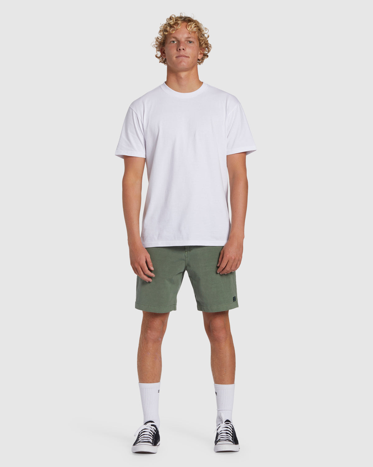 Mens Crossfire Wave Washed 18" Hybrid Shorts