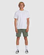 Mens Crossfire Wave Washed 18" Hybrid Shorts