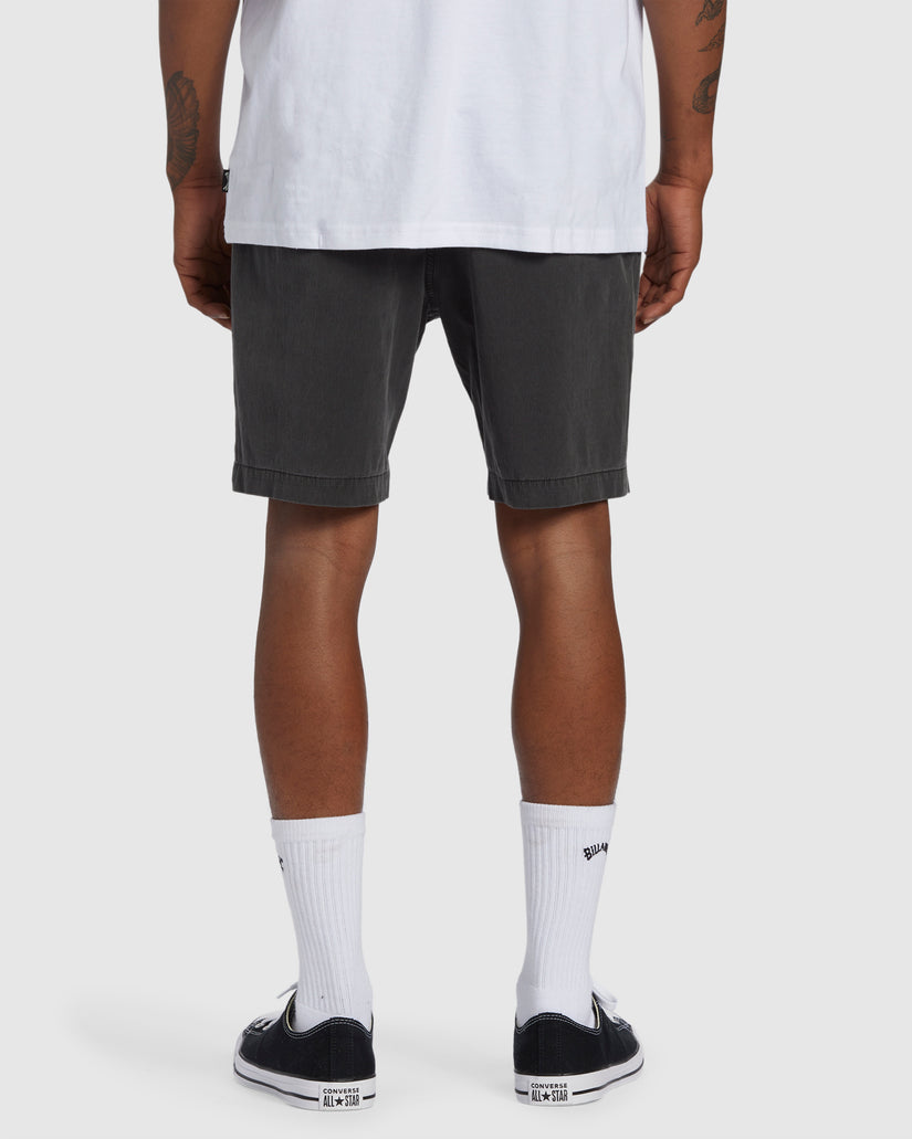 Mens Crossfire Wave Washed 18" Hybrid Shorts