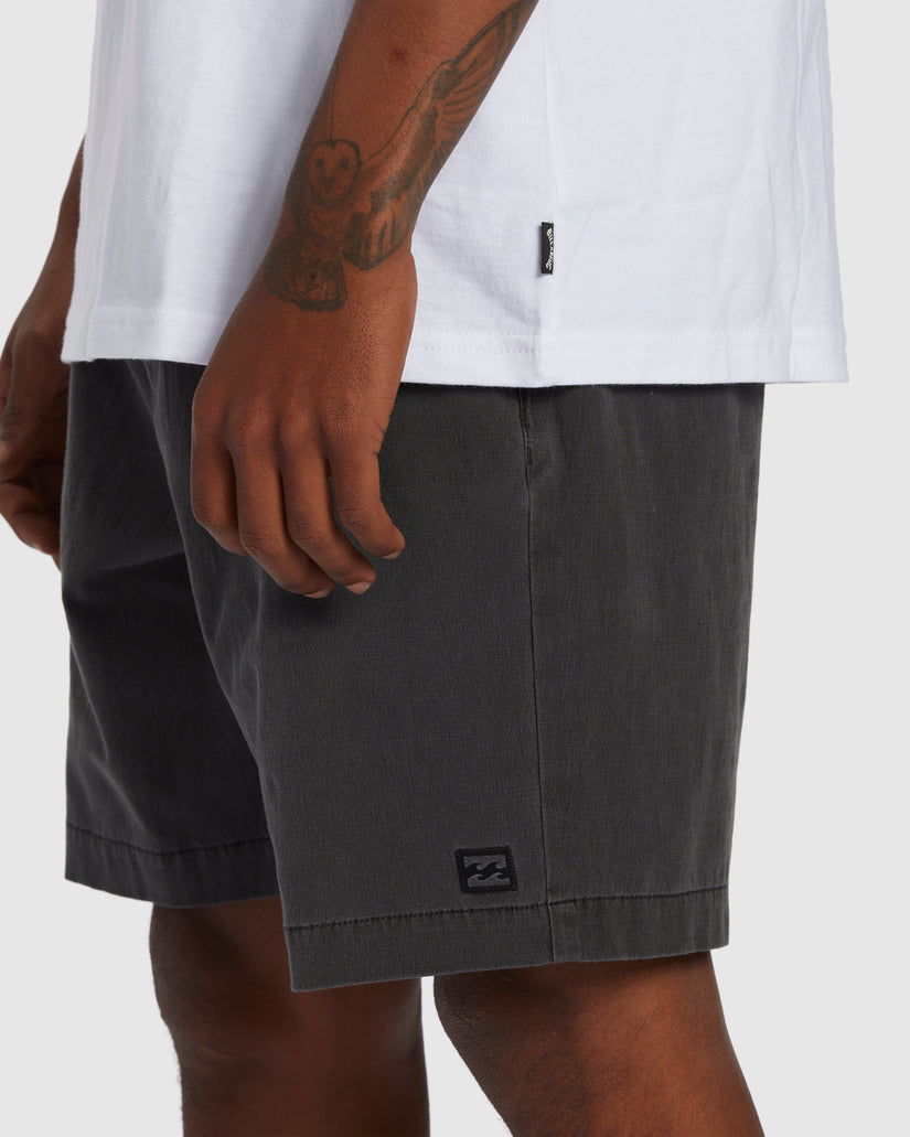Mens Crossfire Wave Washed 18" Hybrid Shorts