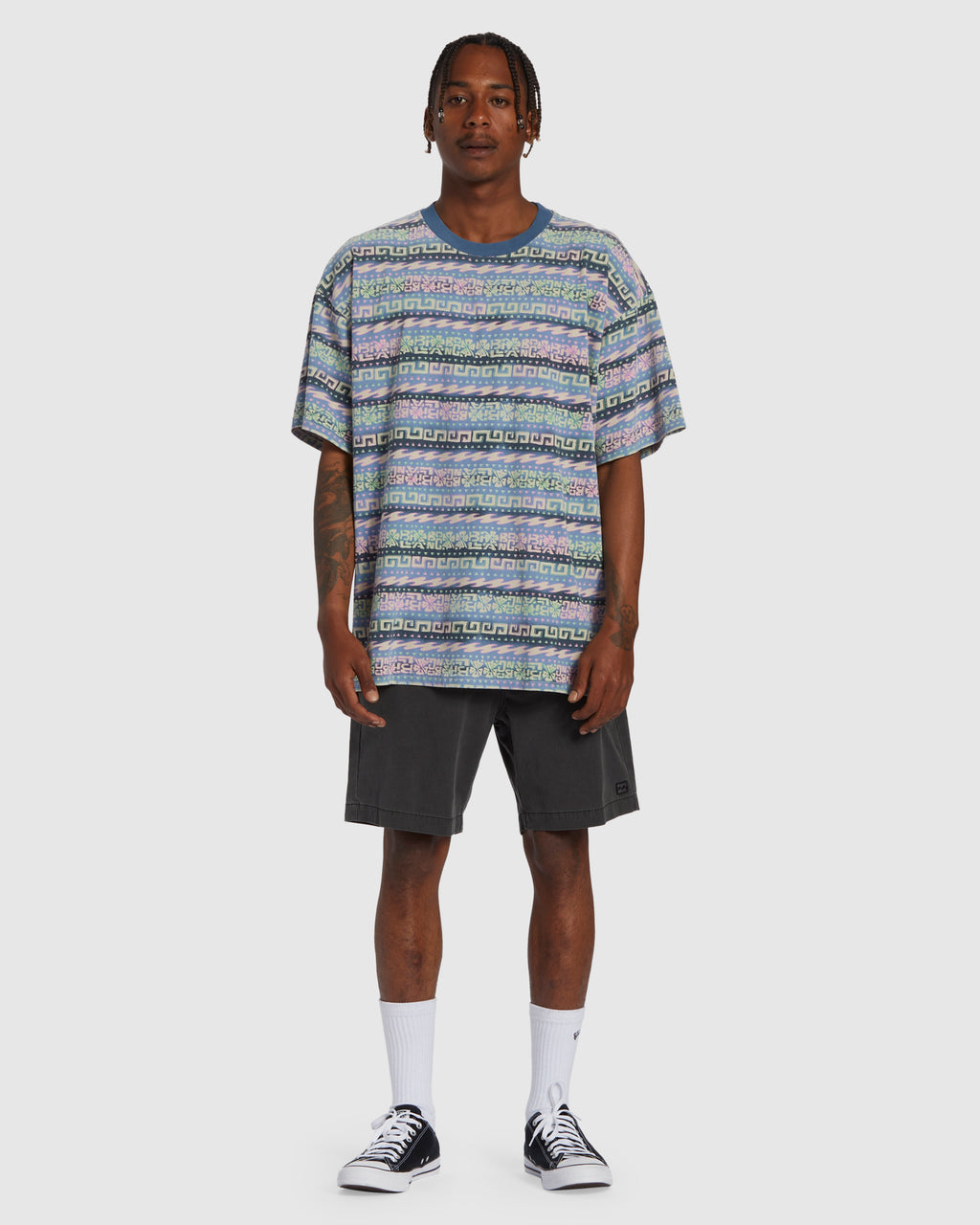 Mens Halfrack Crew T-Shirt