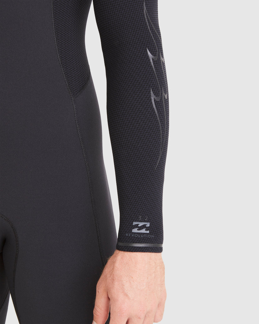 Mens 3/2mm Revolution Chest Zip Wetsuit