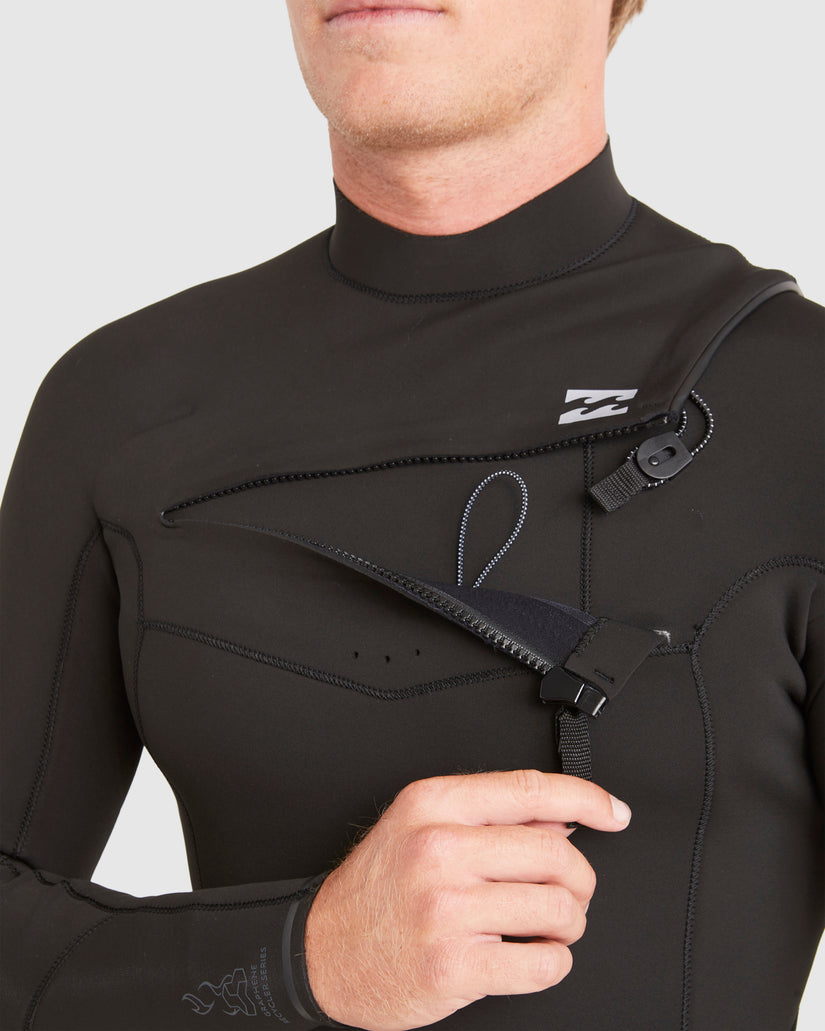 Mens 3/2mm Absolute Chest Zip GBS Wetsuit