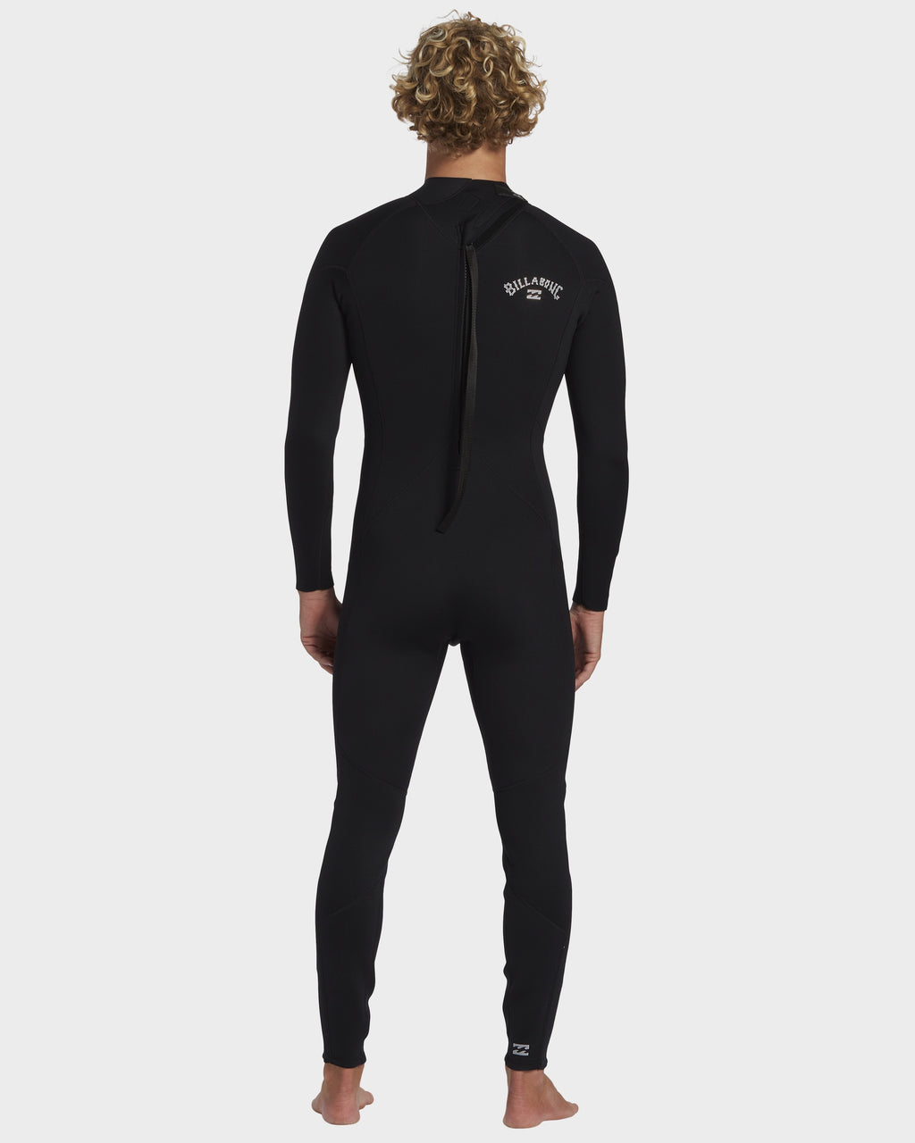 Mens 3/2Mm Foil Back Zip Wetsuit
