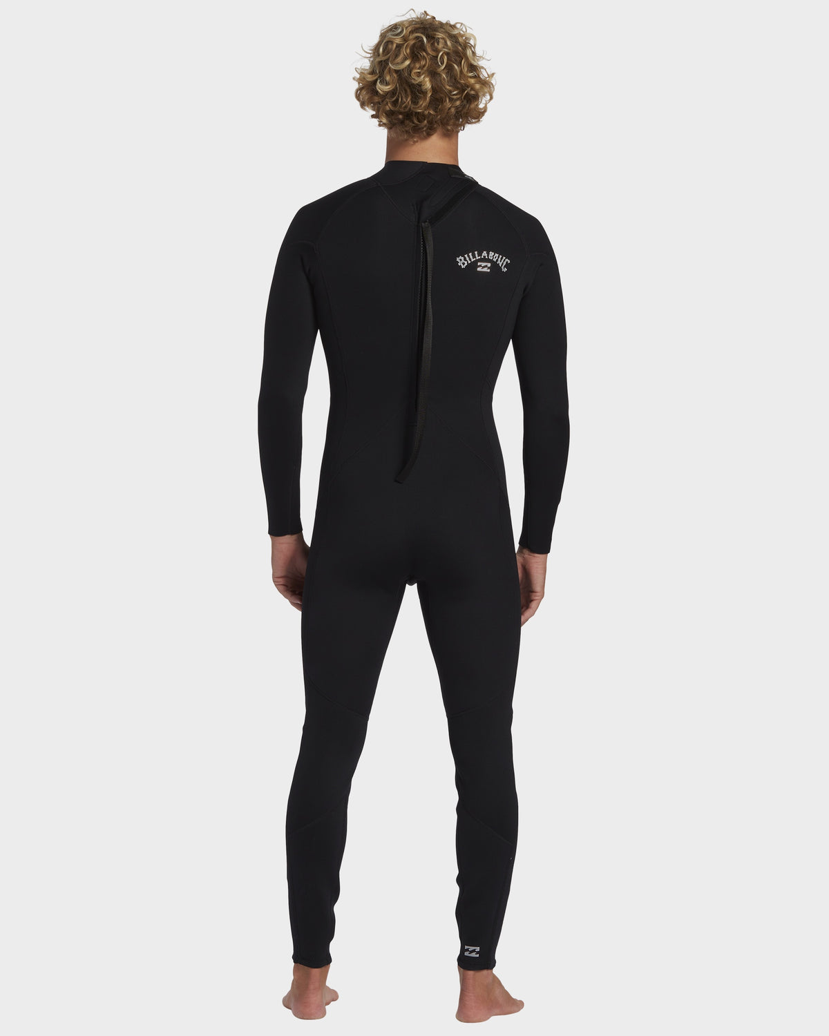 Mens 3/2Mm Foil Back Zip Wetsuit