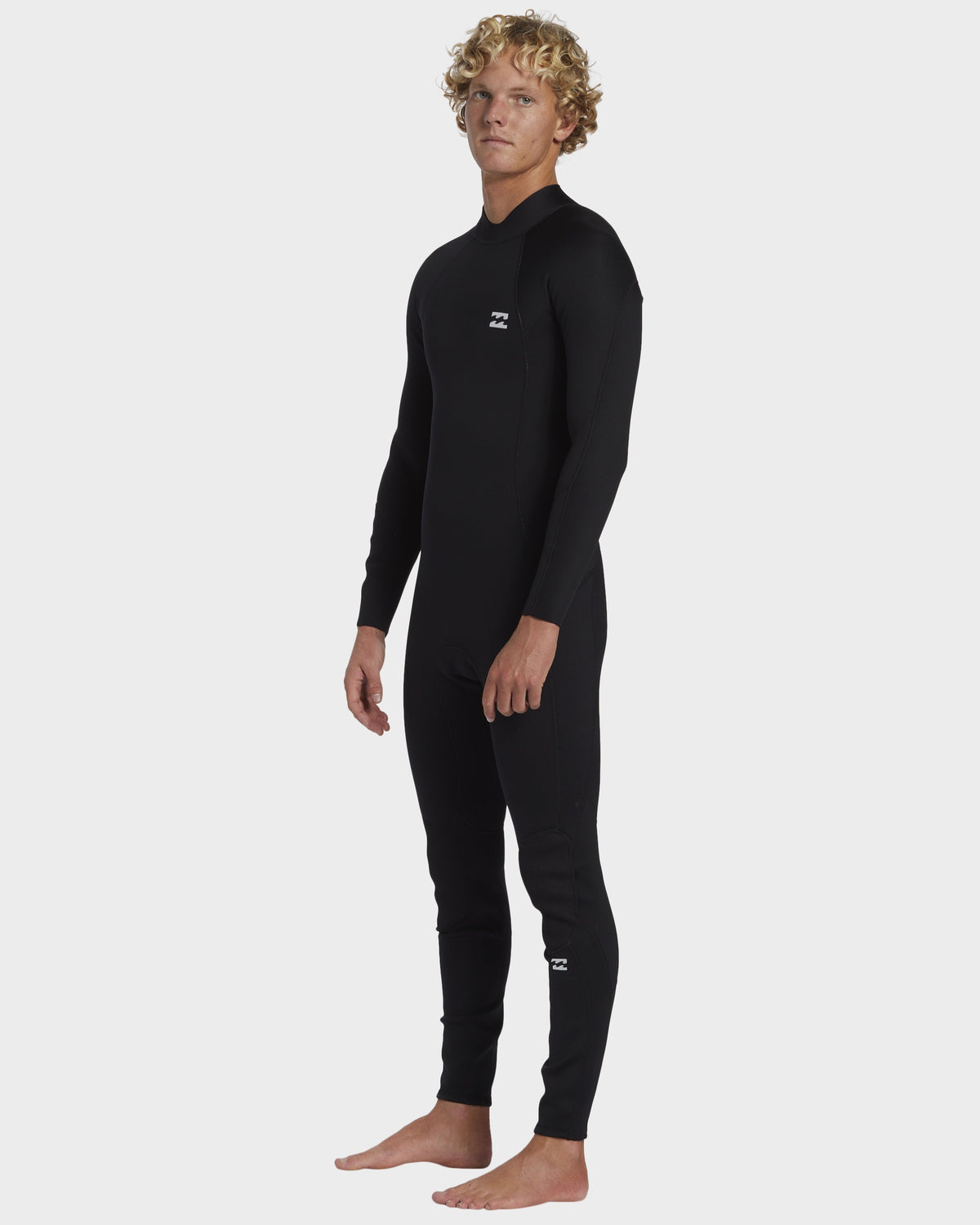 Mens 3/2Mm Foil Back Zip Wetsuit