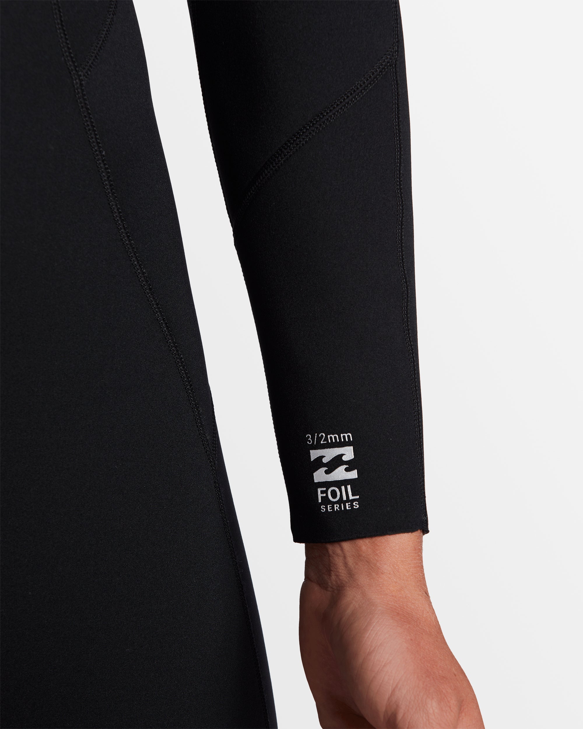 Mens 3/2mm Foil Back Zip GBS Steamer Wetsuit