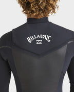 Mens 3/2mm Absolute Natural Chest Zip Steamer Wetsuit