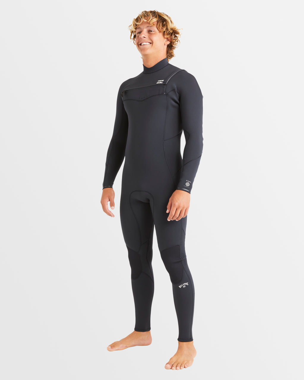 Mens 4/3 Absolute Naturel Chest Zip Wetsuit